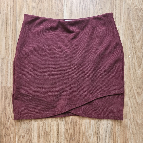 Sunday Best faux wrap mini skirt - Picture 1 of 3